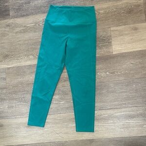 girlfriend collective Teal High-Rise Leggings